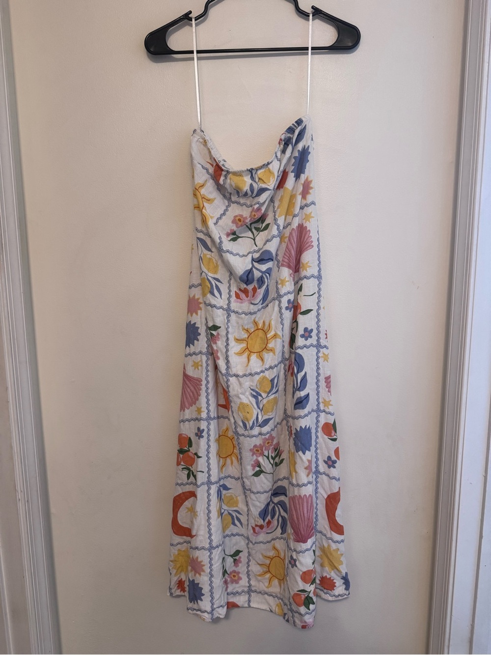Paper Heart by Anthropologie Boho Block Maxi Dress